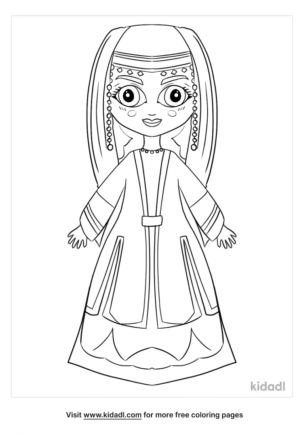 Armenian Coloring Page