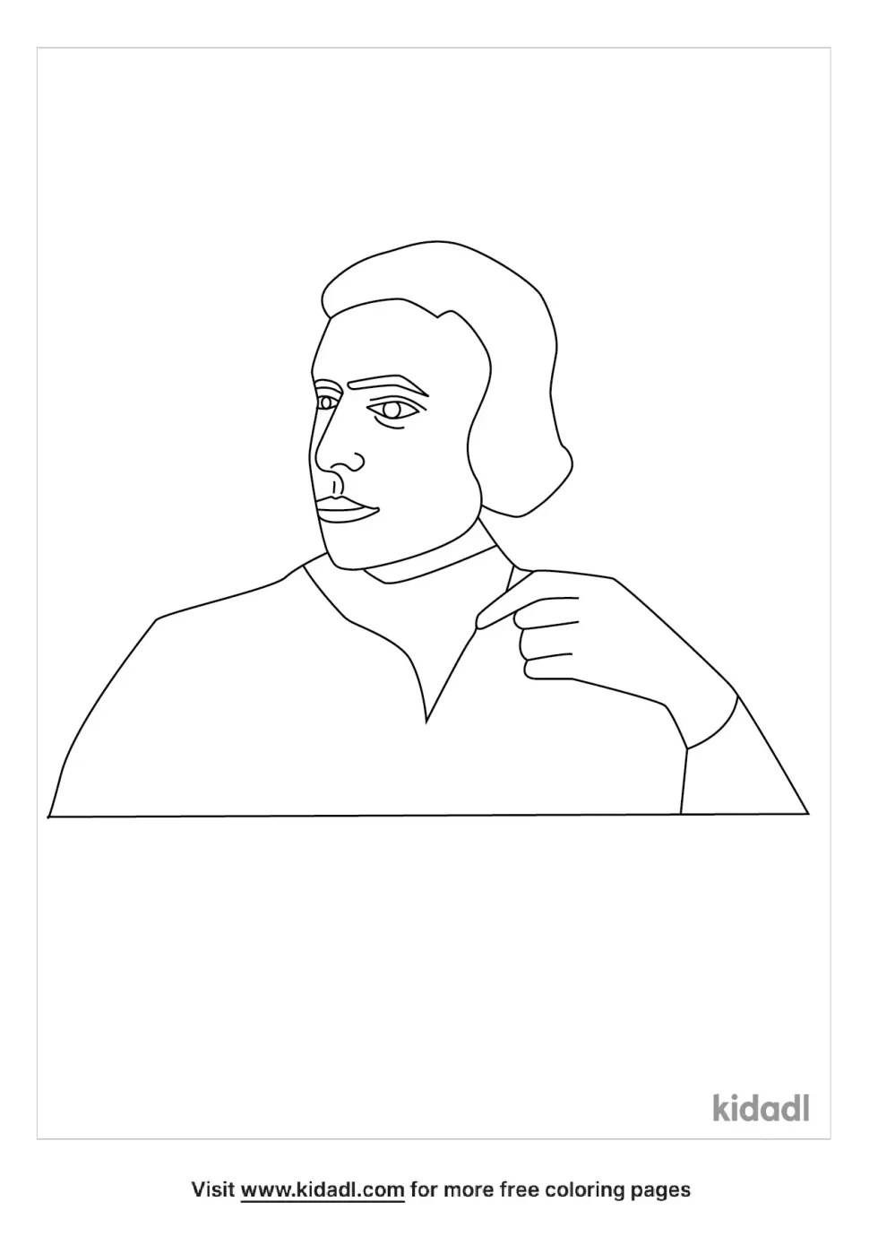 Charles Wilson Peale Coloring Page