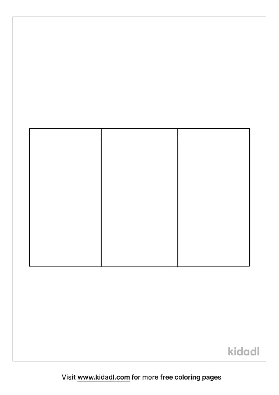 Italian Flag Coloring Page
