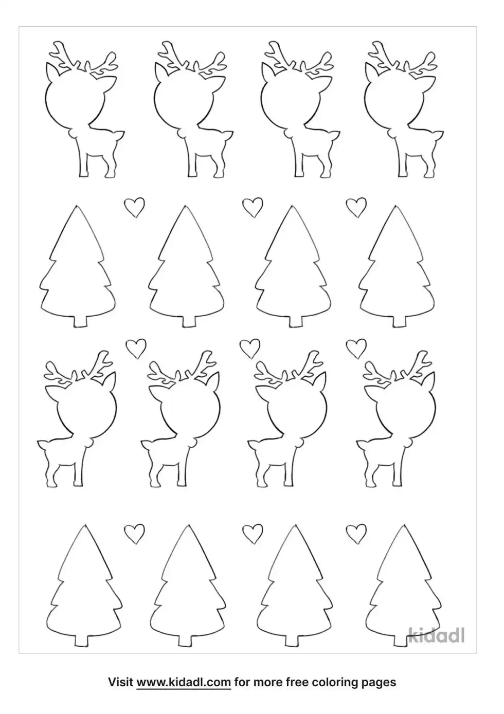 Christmas Sweater Pattern Coloring Page