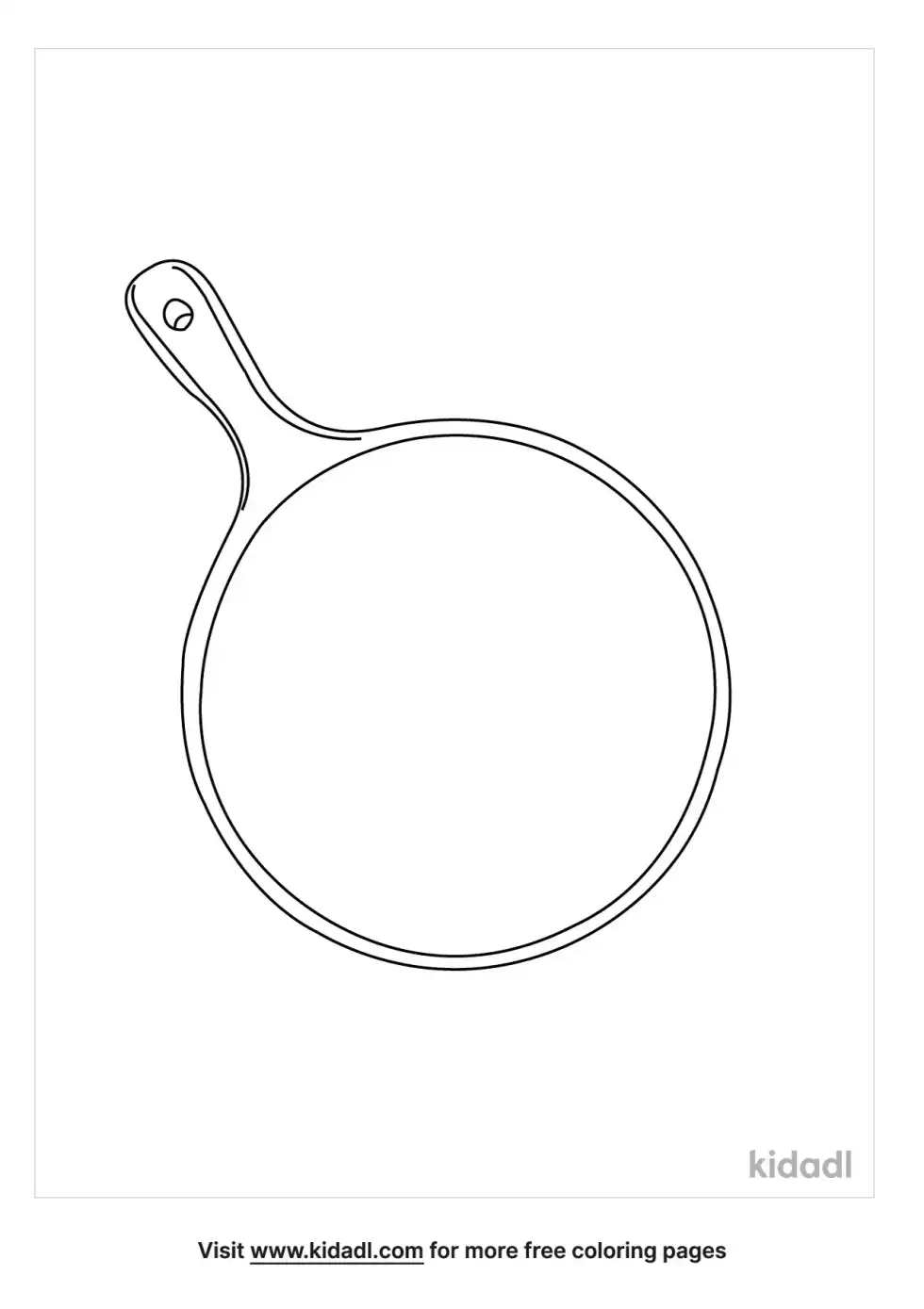 Charcuterie Board Coloring Page