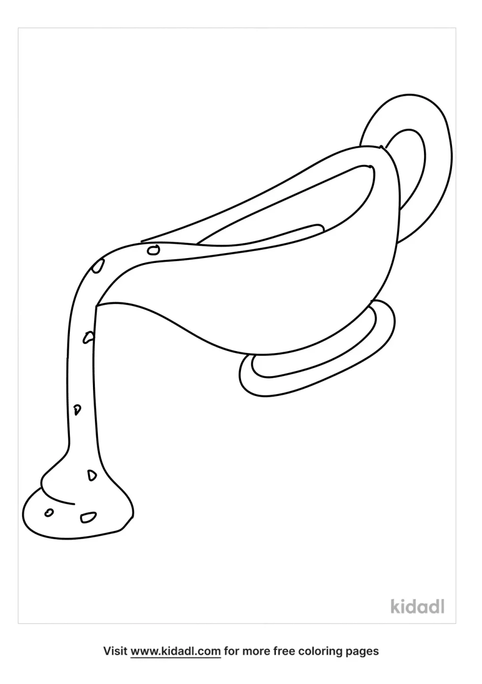 Gravy Coloring Page