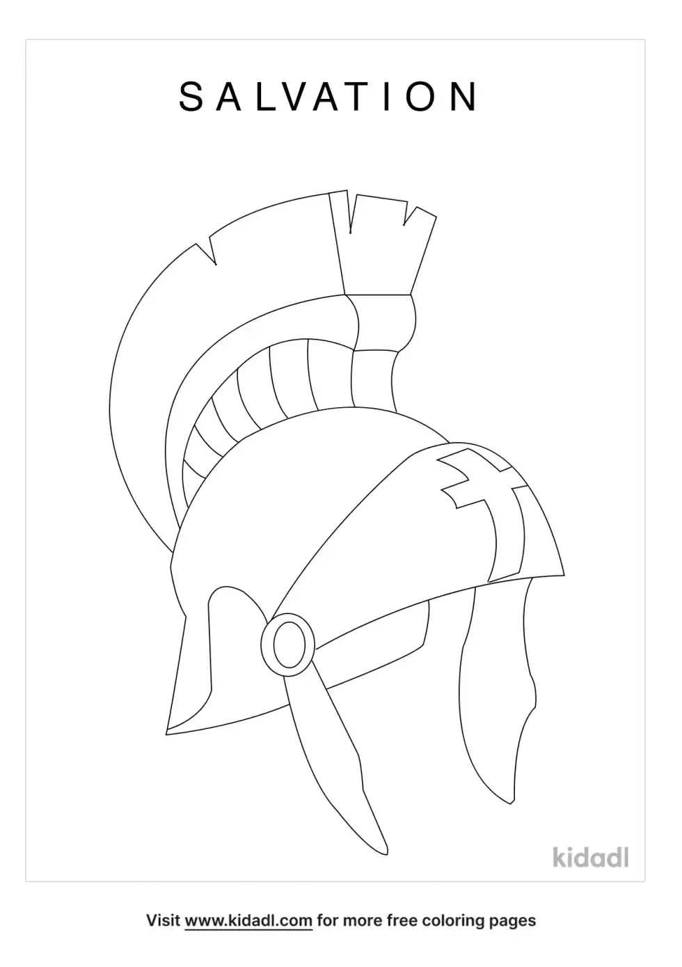 Salvation Coloring Page