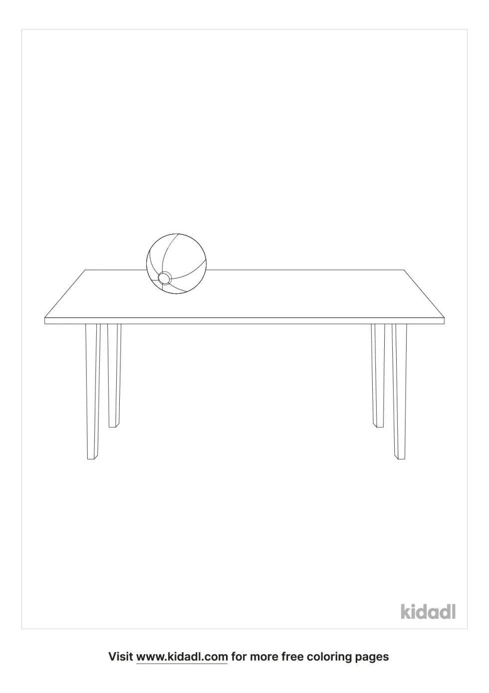 Ball Over Table