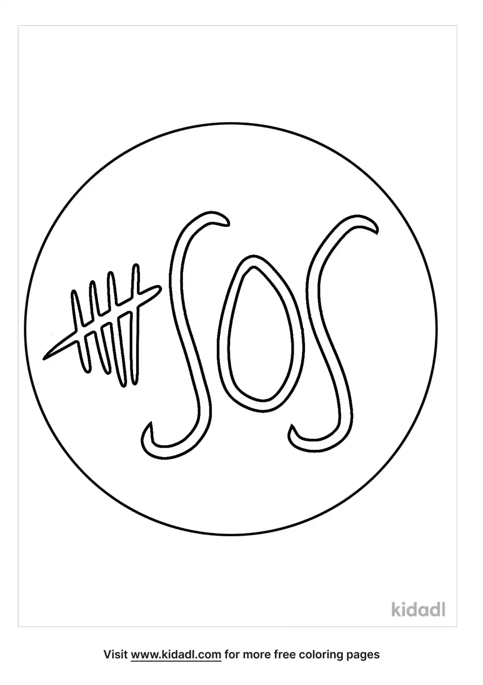 5sos Logo Coloring Page