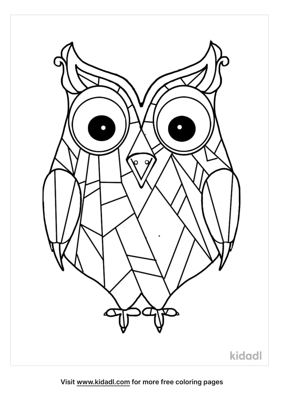 Stained Glass Owl