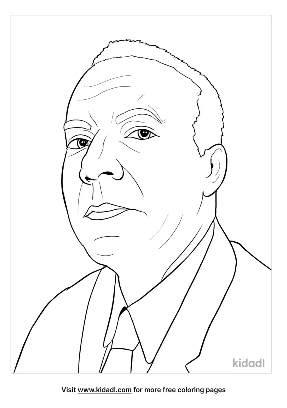 A. Philip Randolph Coloring Page