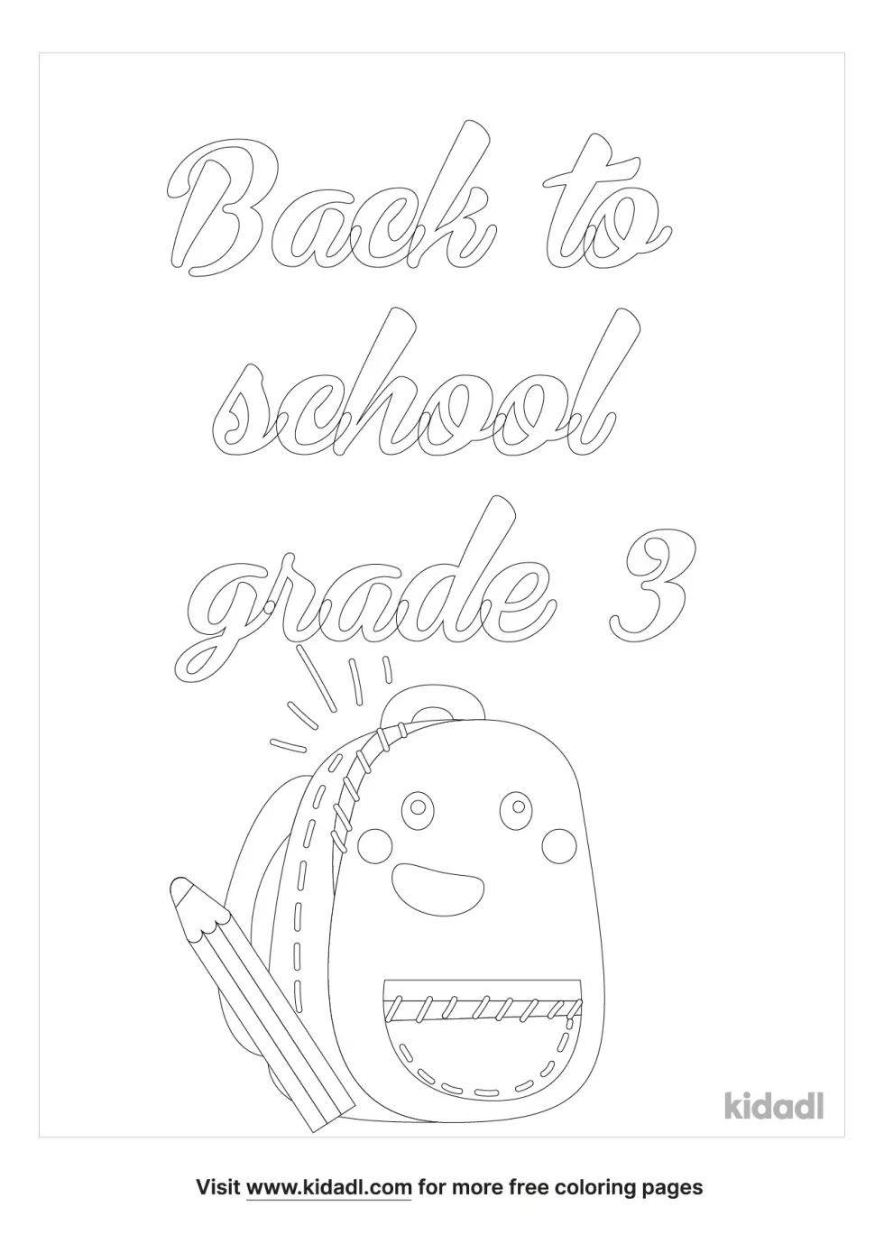 Back To School Grade 3