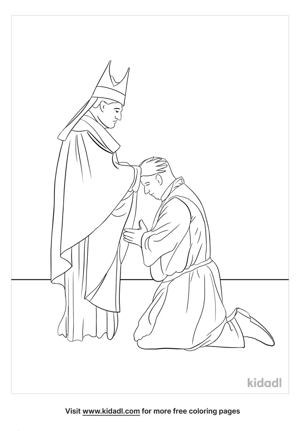 Priesthood Sacrament Coloring Page