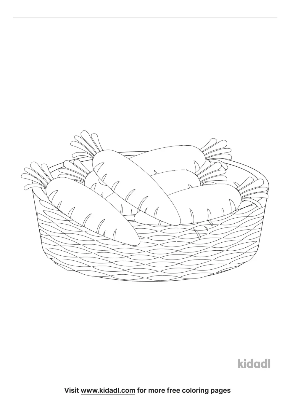 Basket Of Carrots