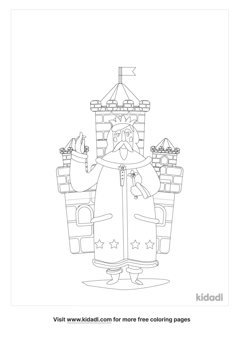 Tsar Coloring Page