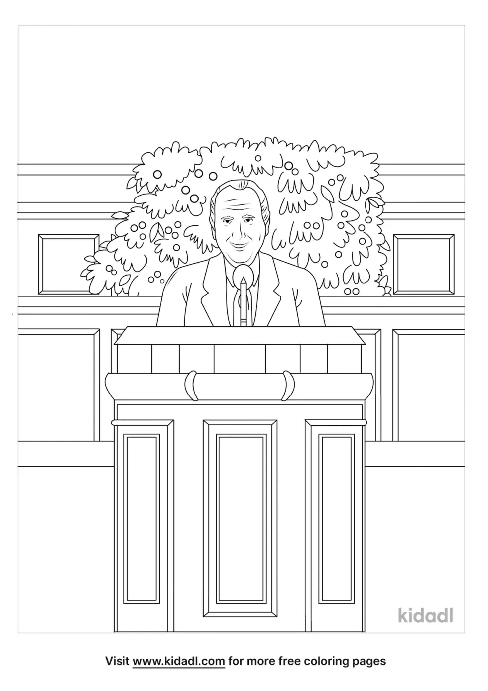 General Conference Coloring Page