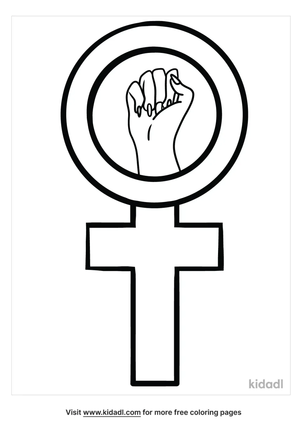 Fist In Women's Sign