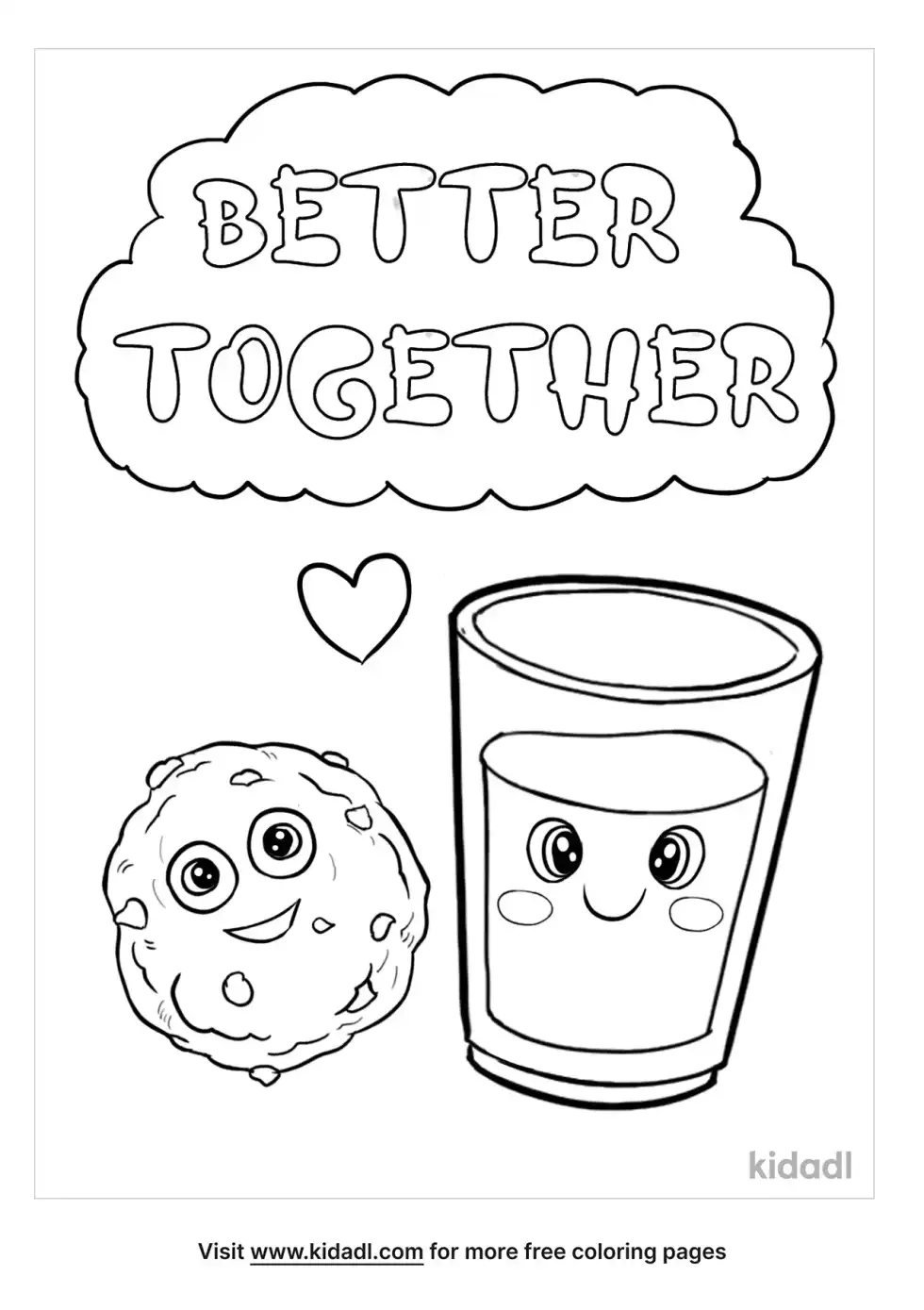 Together Coloring Page