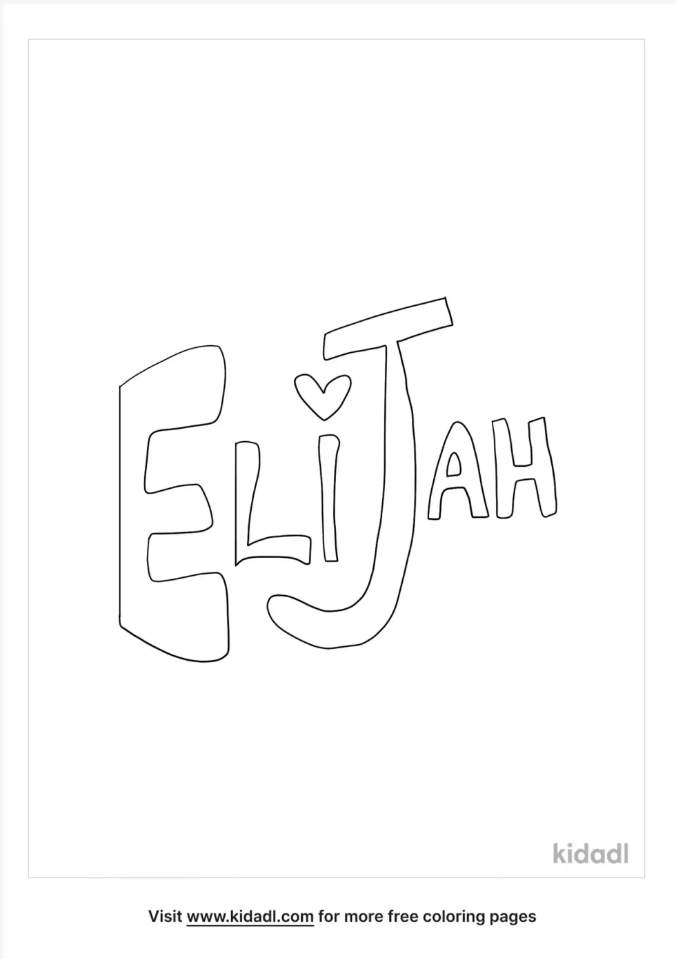 Elijah Name