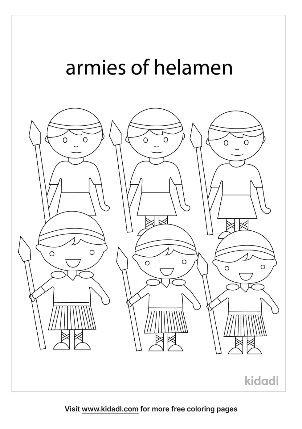 Armies Of Helamen Coloring Page