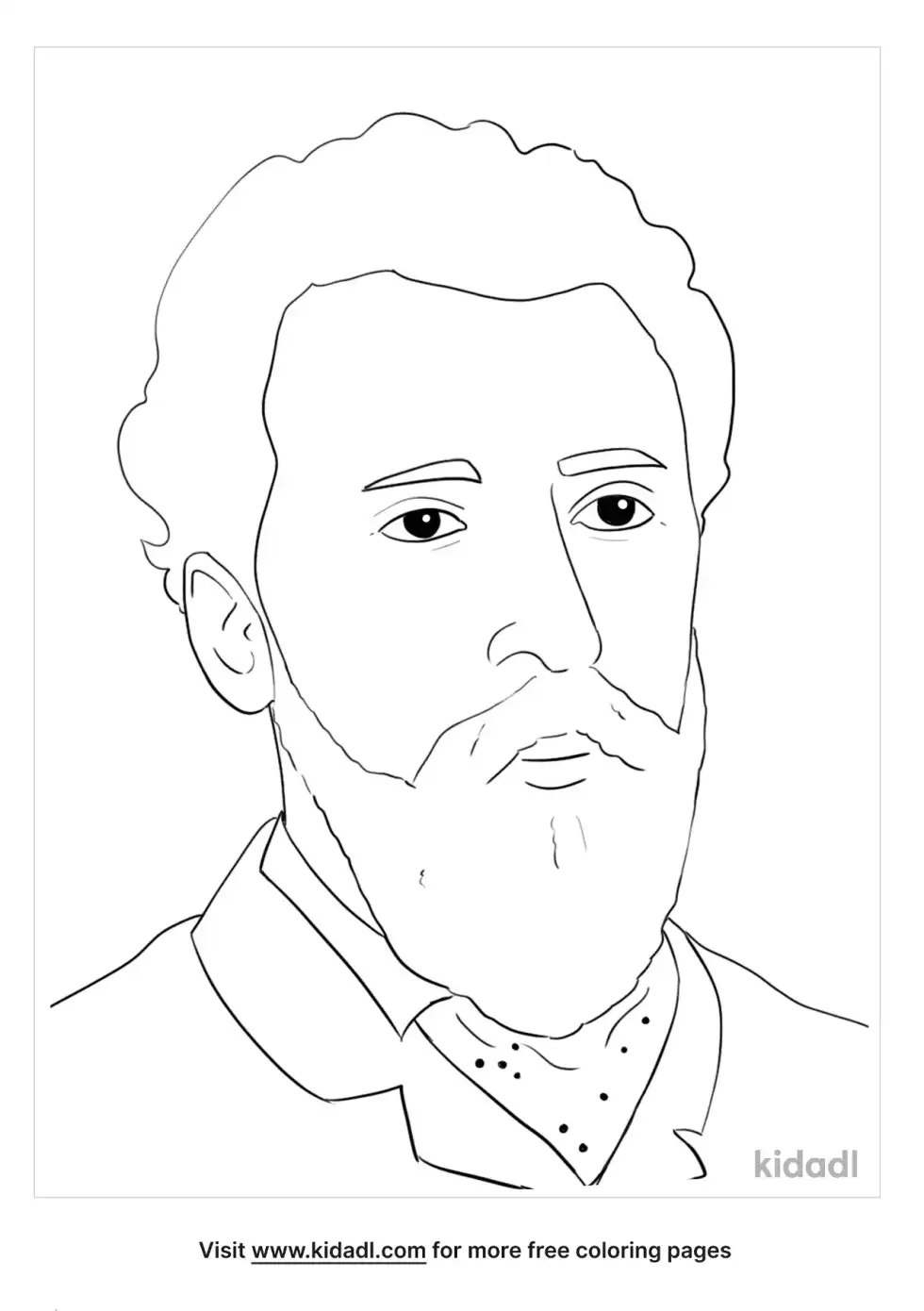 Georges Seurat Coloring Page