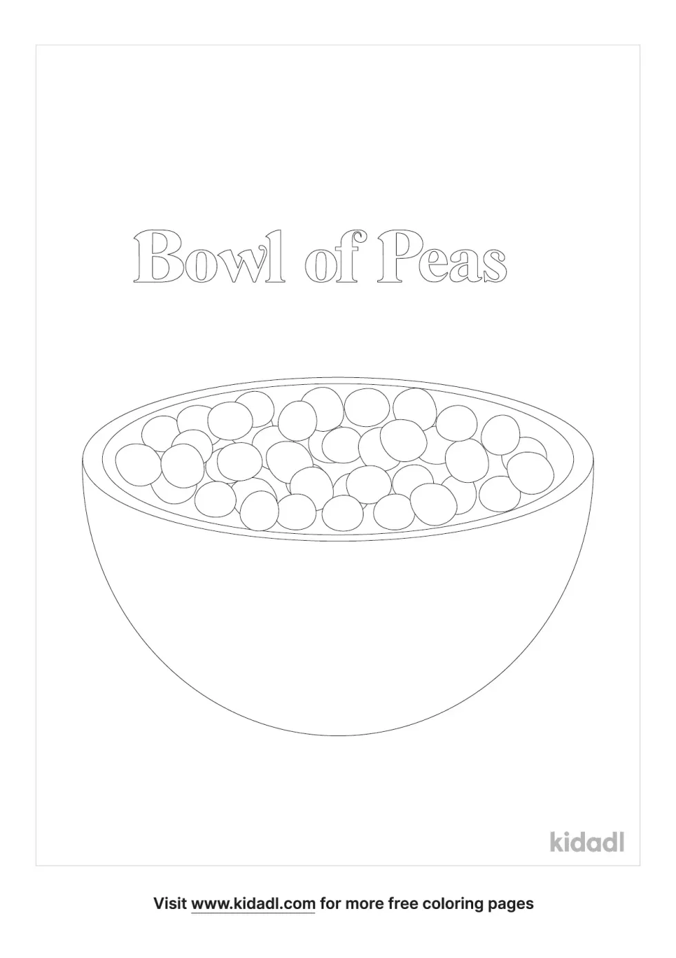 Bowl Of Peas