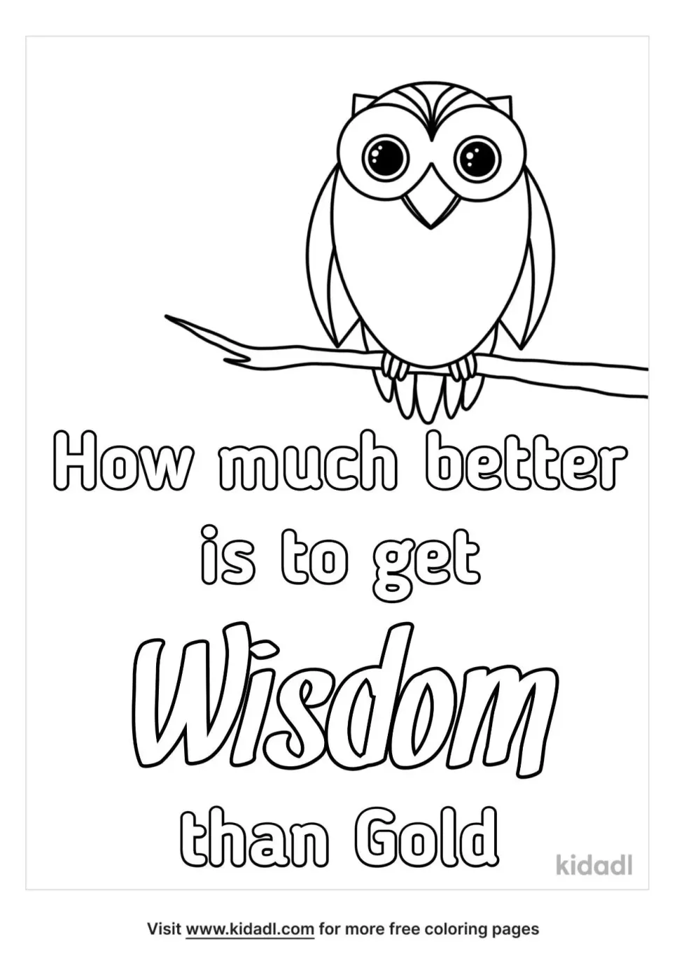 Wisdom Is Better Than Gold | Kidadl