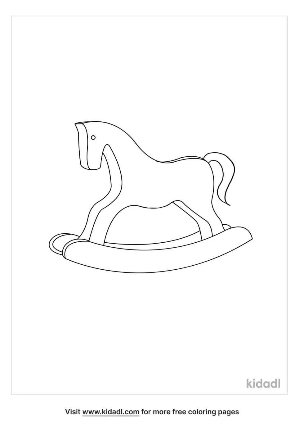 Toy Animal Coloring Page