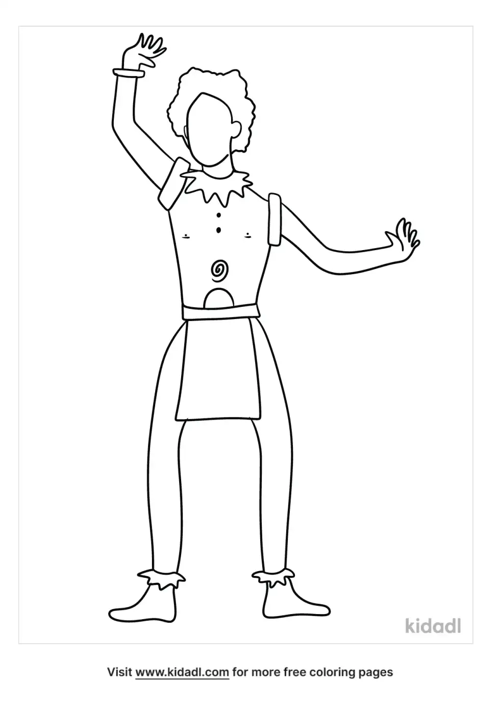Zulu Coloring Page