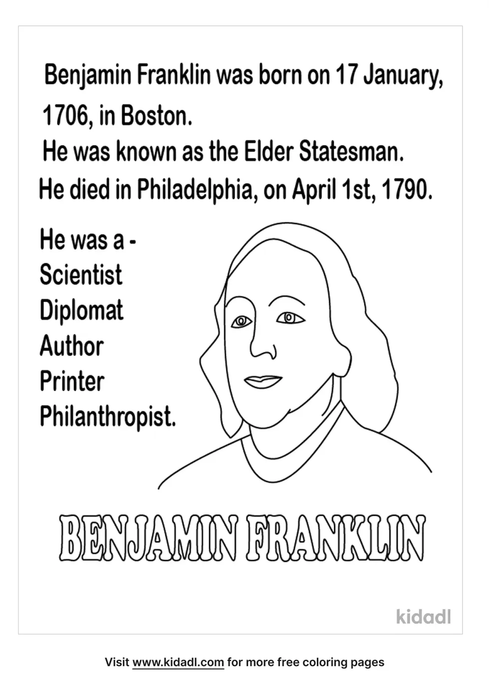 Benjamin Franklin Statesman