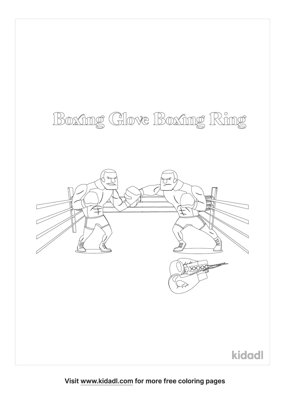 Boxing Glove Boxing Ring