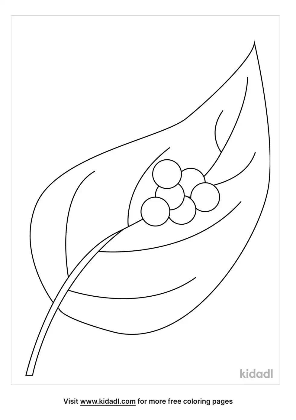 Caterpillar Egg Coloring Page