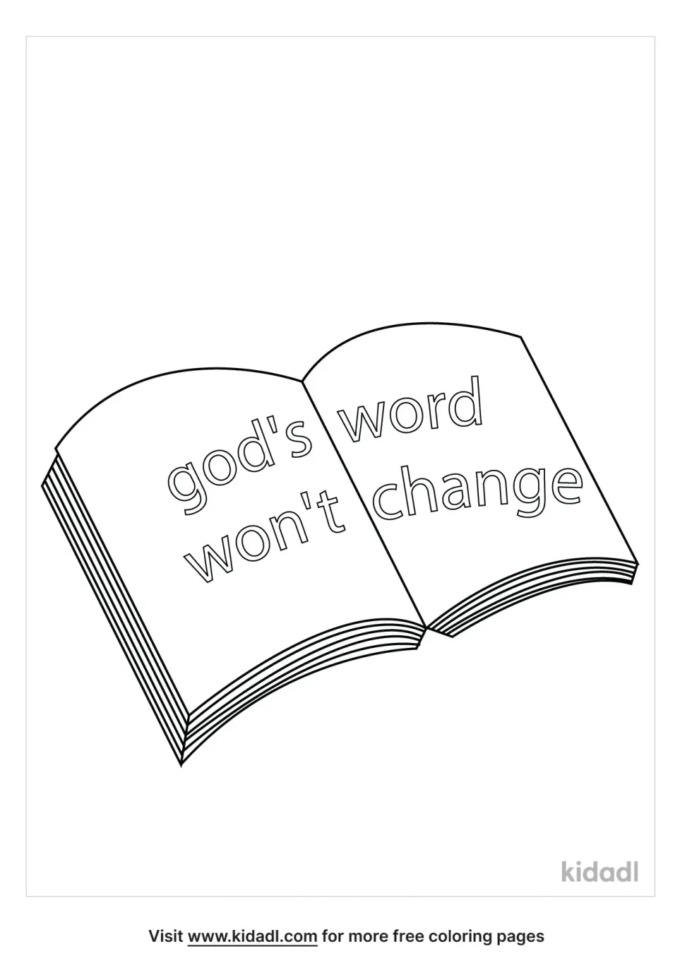 God's Word Won't Change
