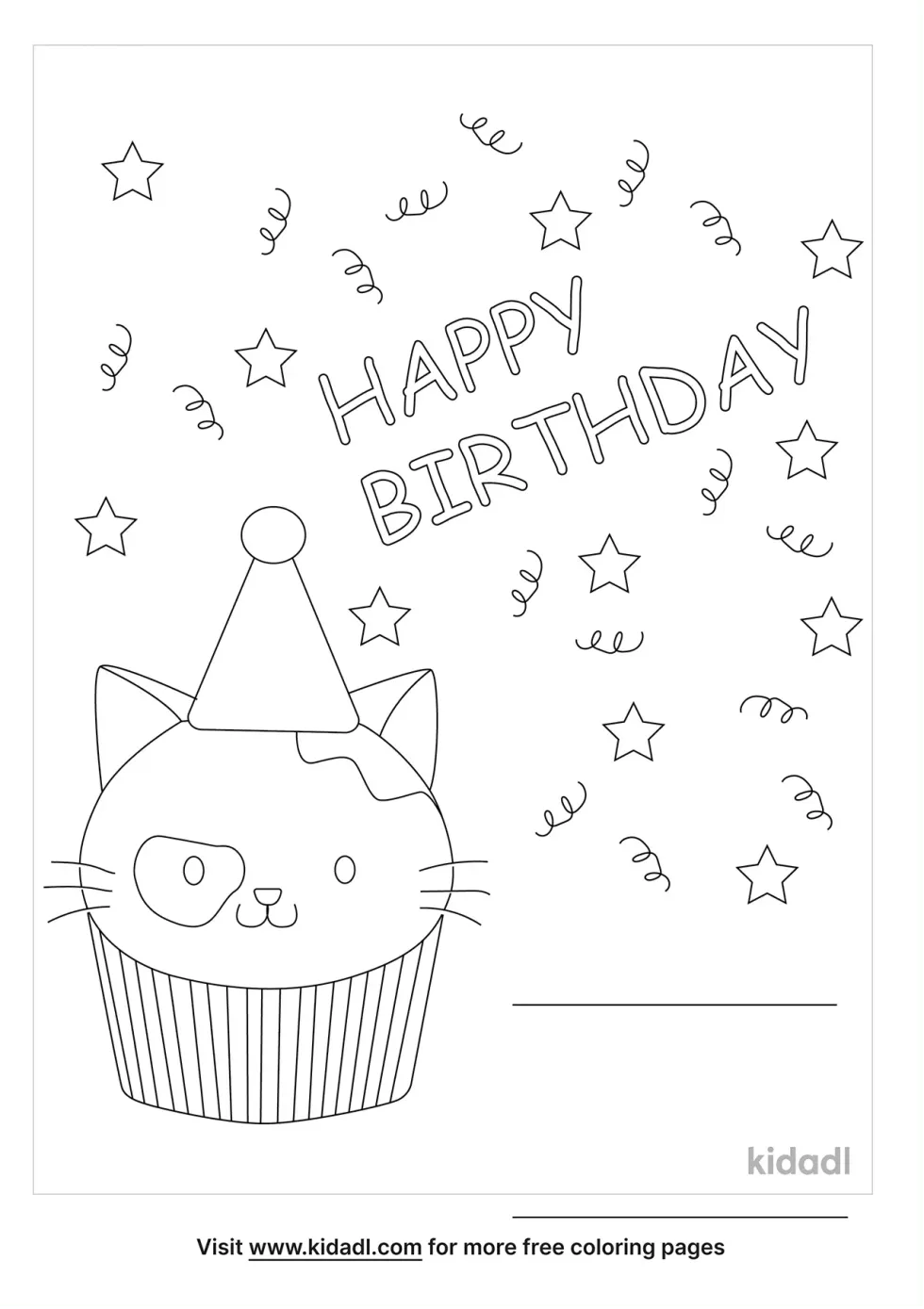 Happy Birthday Muffin The Cat