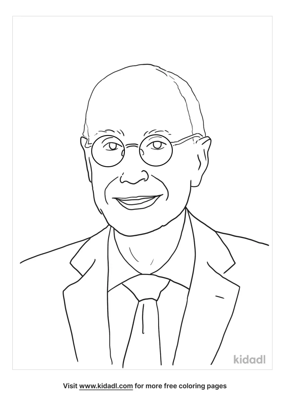 Henry B Eyring Coloring Page