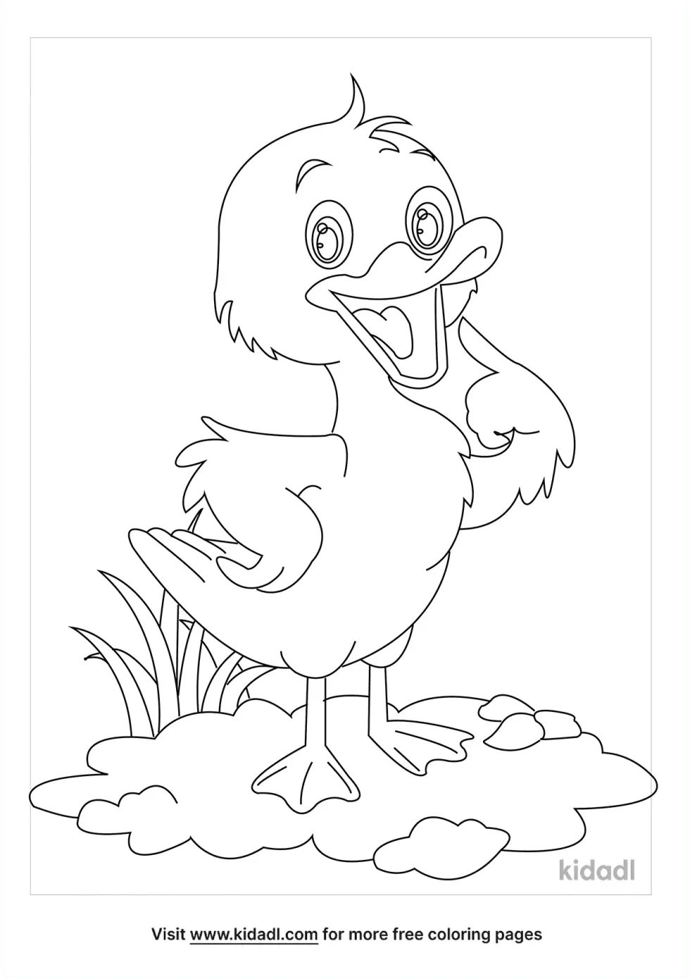 Cartoon Duckling