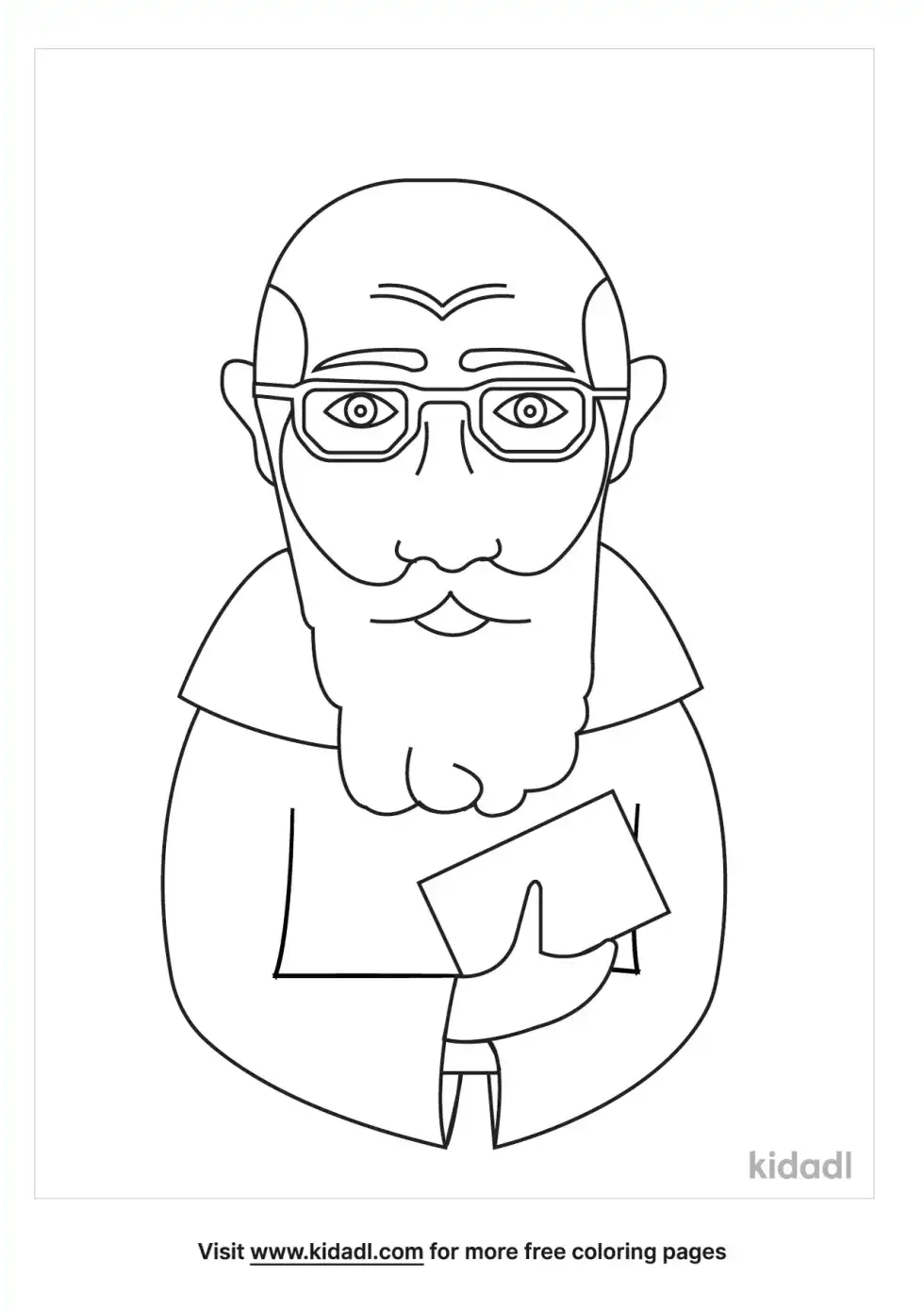 Blessed Solanus Casey Coloring Page