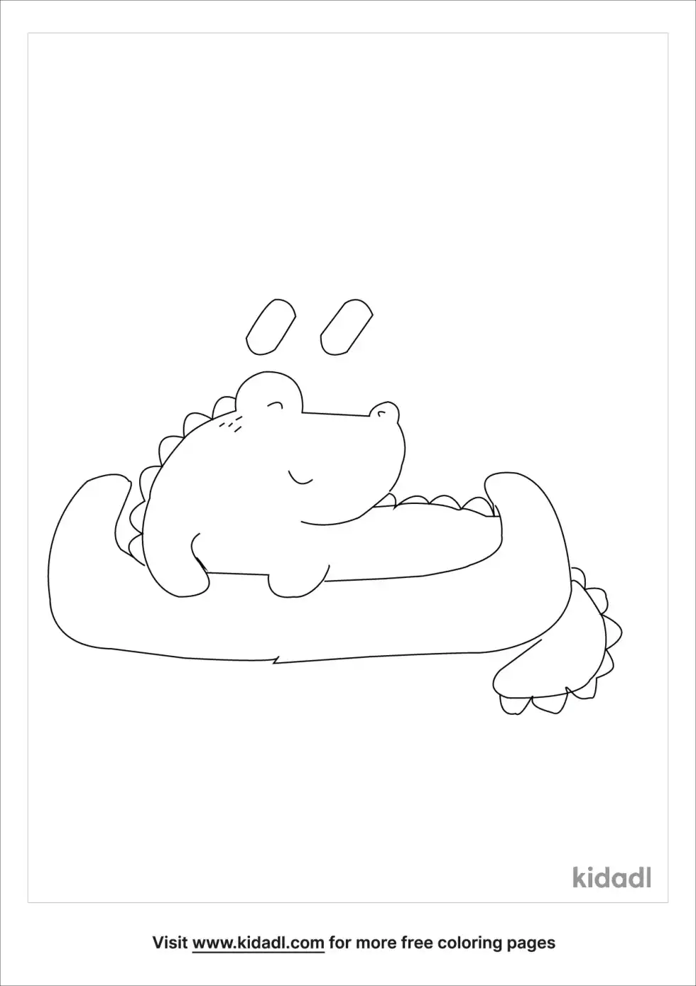 Arabic Alphabet Letter Taa Coloring Page