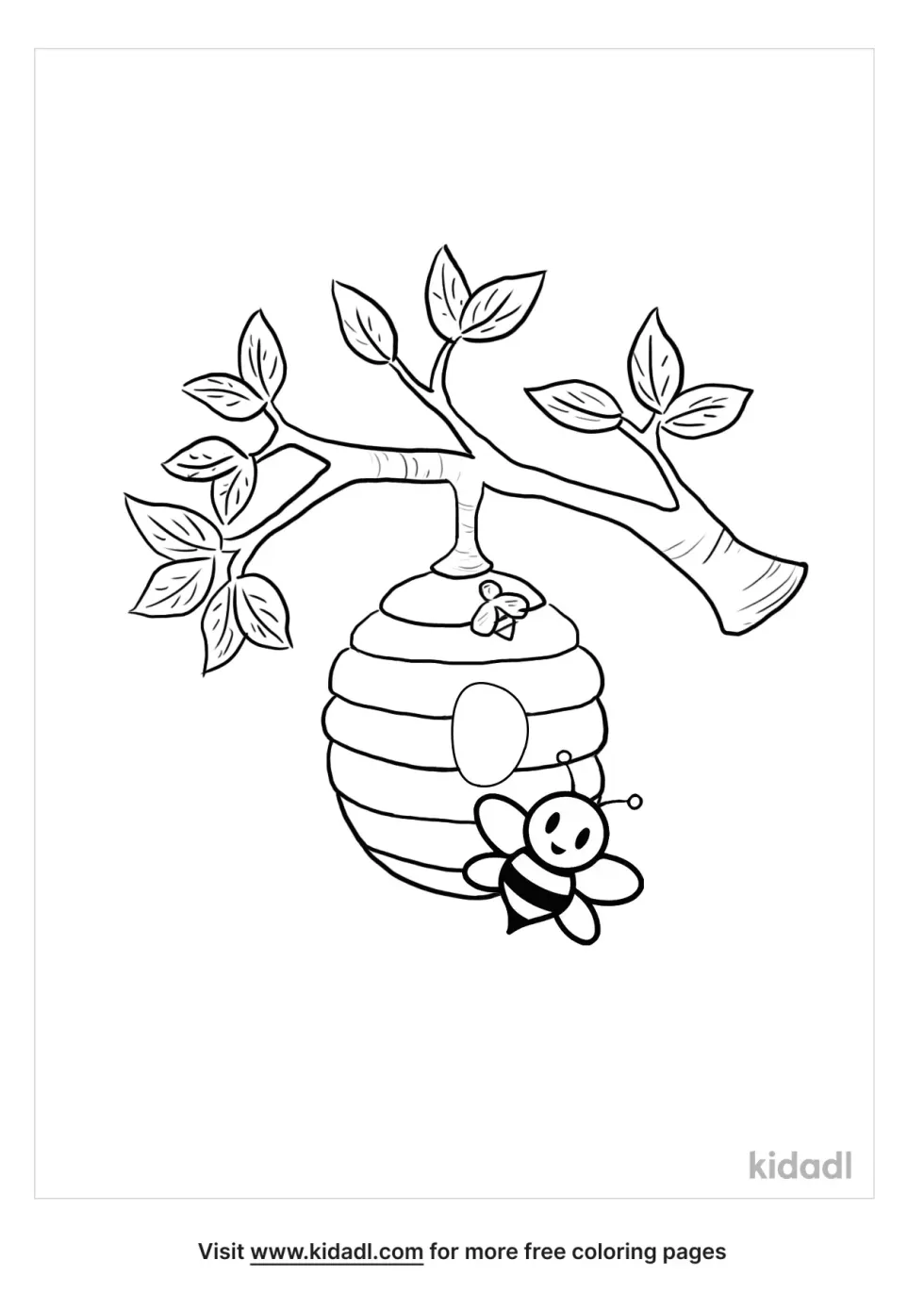Tree With Beehive