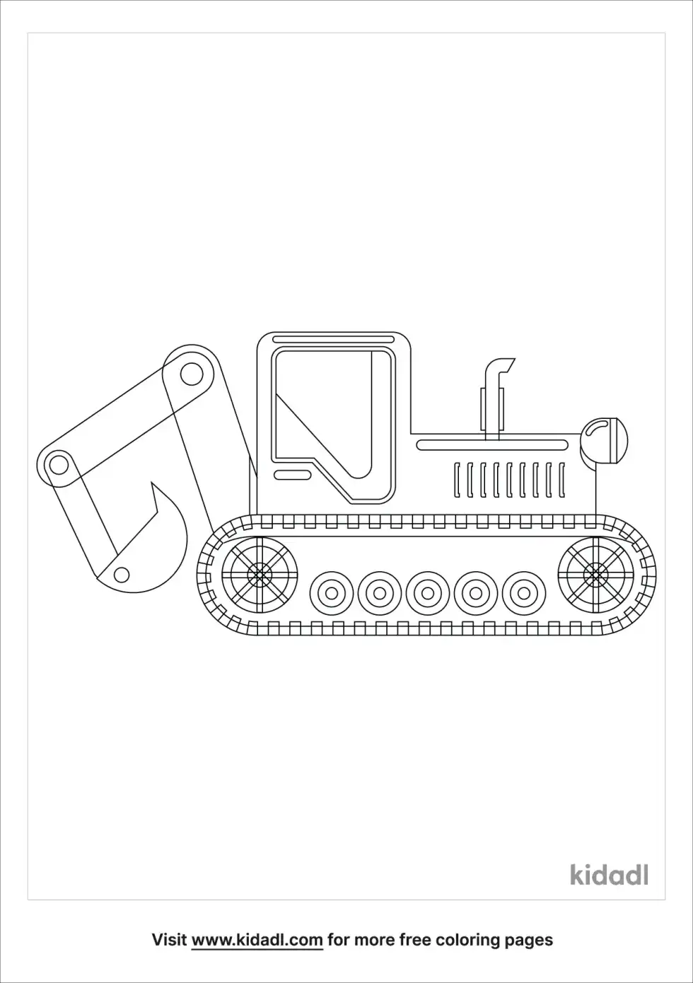 Dredger Coloring Page