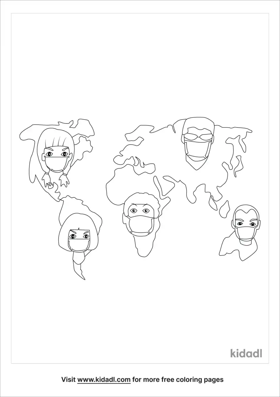Epidemic Coloring Page
