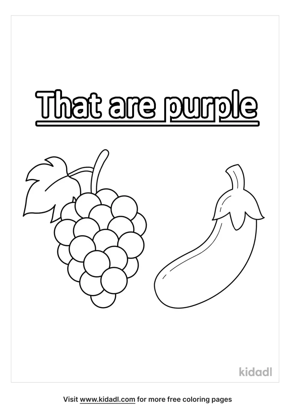That Are Purple