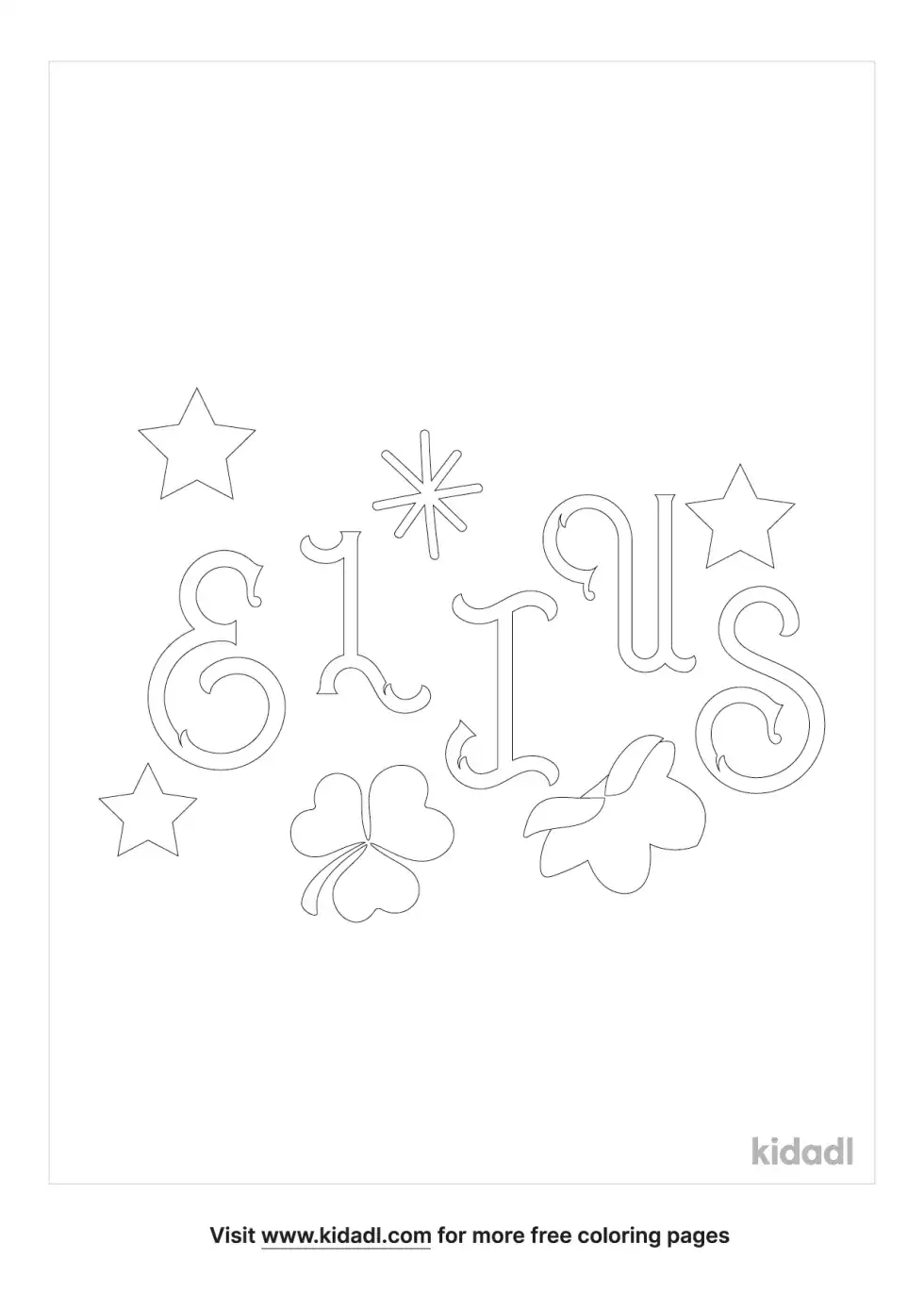 Elius Coloring Page