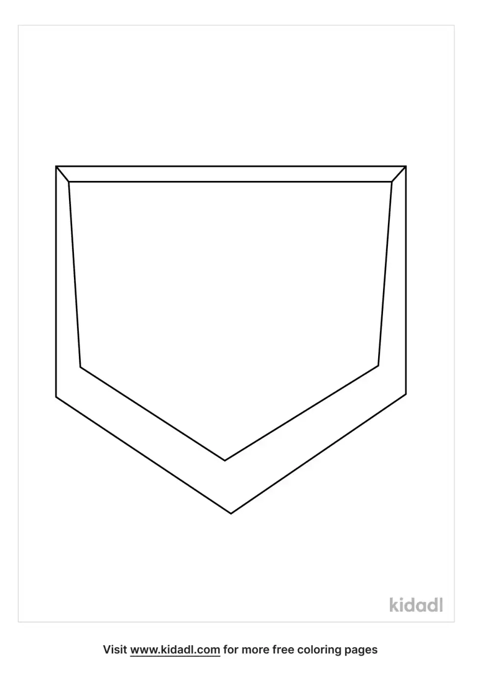 Home Plate Coloring Page
