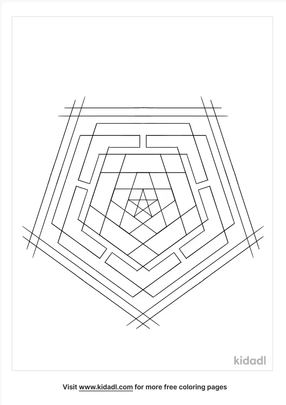 Tessellation Coloring Page