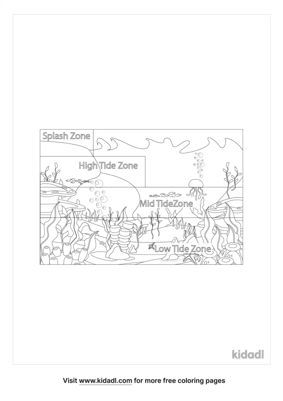 Tide Coloring Page