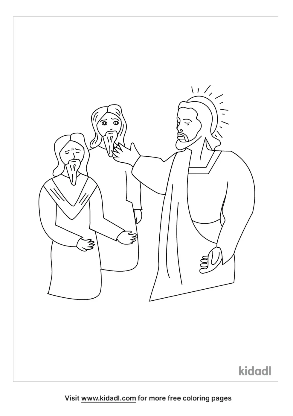 Multitudes Coloring Page