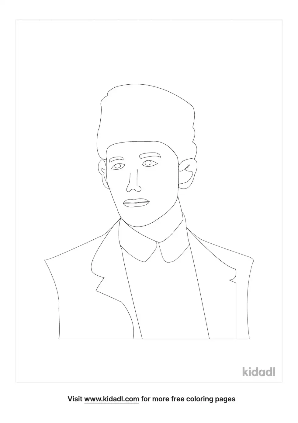 Franz Marc Coloring Page