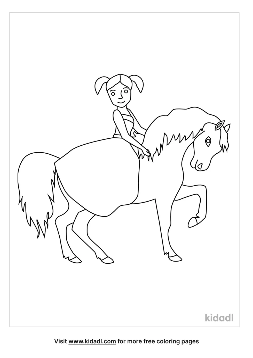 Girl On Horse