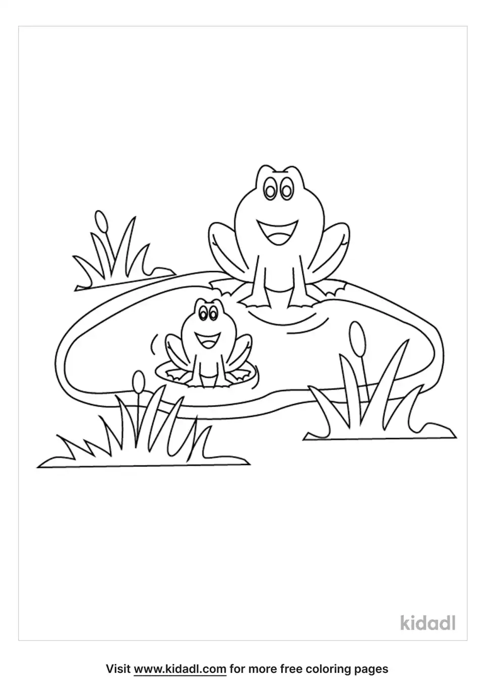 Frog And Toad The Garden Coloring Page