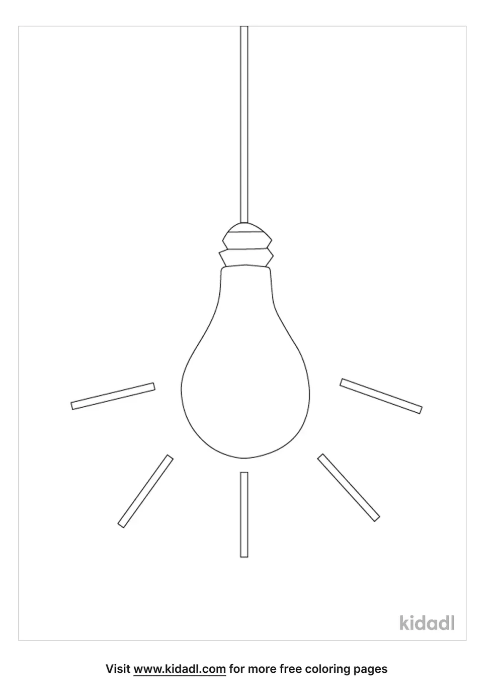 Hanging Light Bulb