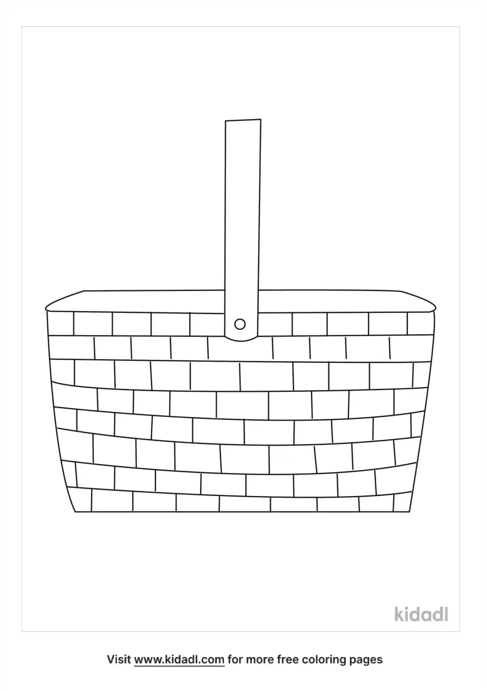 Sweetgrass Basket Coloring Page