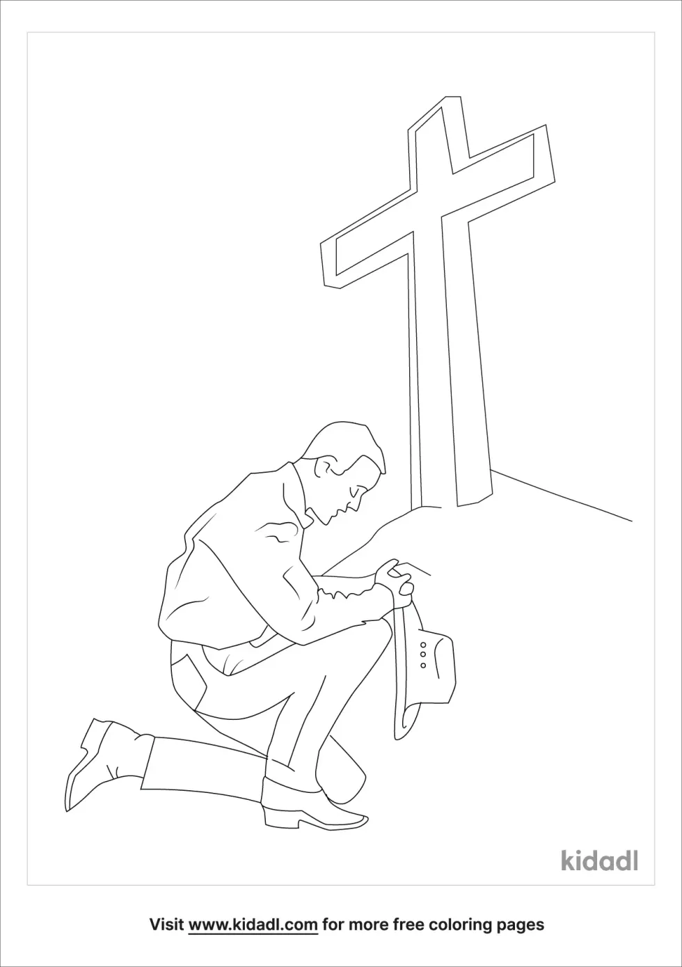 Honoring The Lord's Name Coloring Page