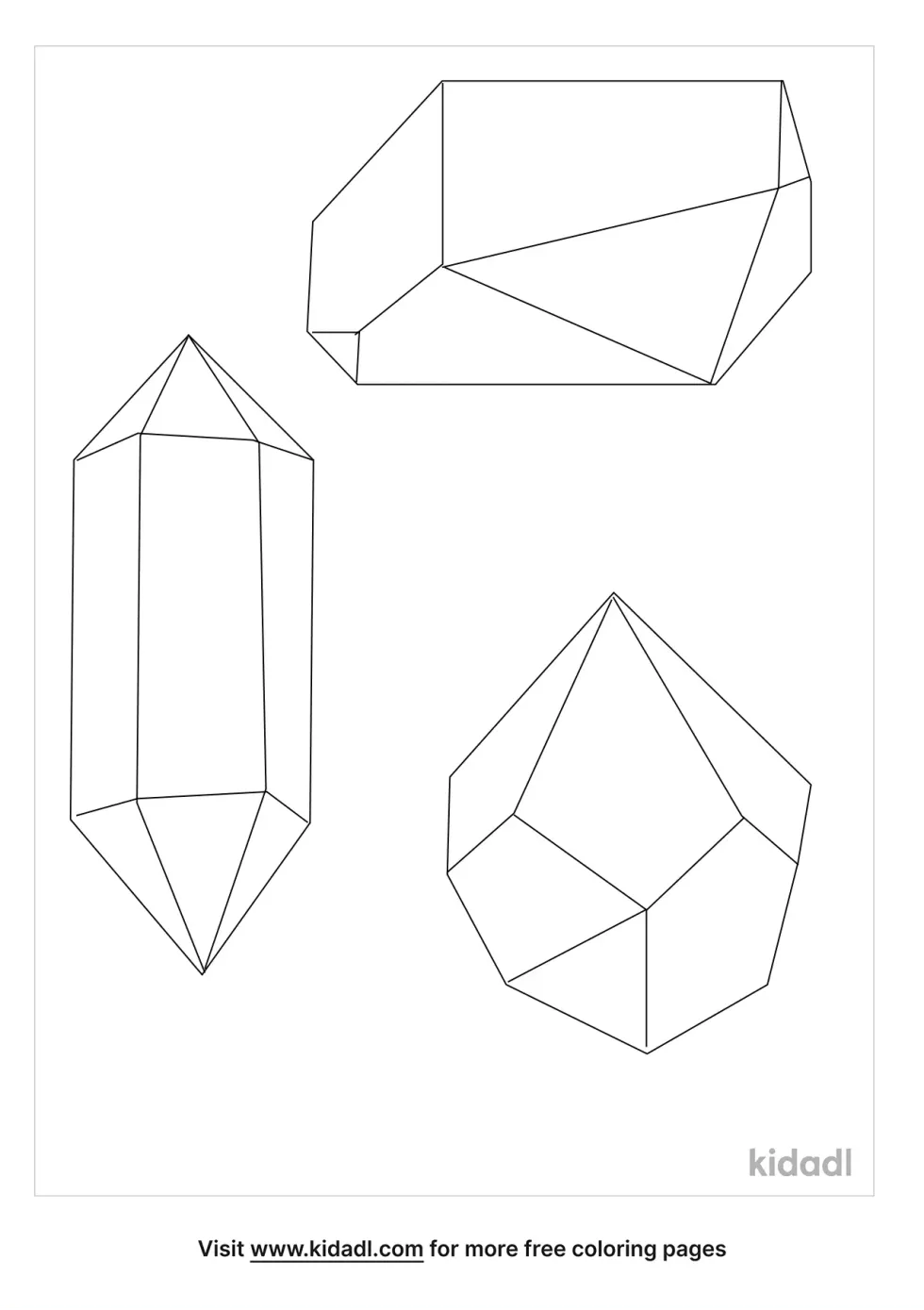 Geometric Shapes Crystals